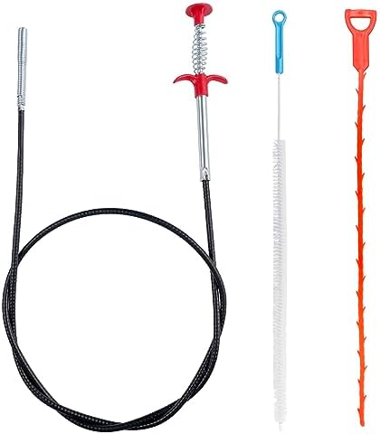 Xolear 5x Abflussreiniger Spirale 81cm - Rohrreinigung Für Dusche & Küche