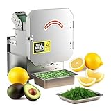 CUTANGELAR All-in-One Electric Vegetable Chopper and Dicer, 300W Stainless Steel Slicer for Chives, Chili, Cucumber, Potatoes, Adjustable Thickness 1.5-35mm, Perfect for Commercial.