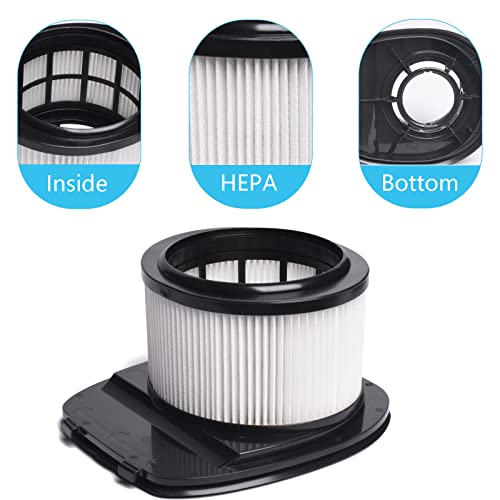 Iz362H Filter Replacement For Shark Rocket Pet Pro Iz162H, Iz361H, Iz362H, Iz363Ht, Iz440H, Iz441Hbrn, Iz462H, Iz482H, Iz483H Cordless Stick Upright Vacuum Cleaner, Compare To Part Xhf161H & 617Fj140 #TOP3