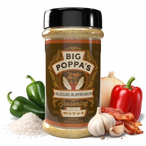 Big Poppa’s Jallelujah Jalapeño Bacon Seasoning – Sweet & Spicy