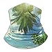 Produktbild Beach Palm Beach Ocean Sea Tropical Sky Clouds Fashion Warm Ski Microfiber Neck Warmer