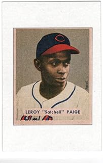 Satchel Paige 1949 Bowman Rookie Reprint Baseball Card-MLB-Cleveland Indians-Negro League