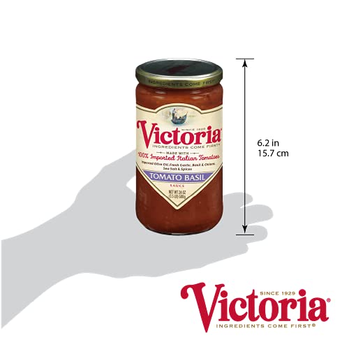 Victoria Tomato Basil Sauce, 24 Ounce #TOP2