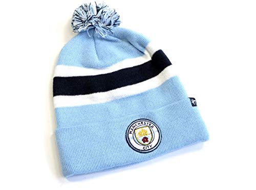 Manchester City FC Authentic EPL Turn Up Knit Hat - 47