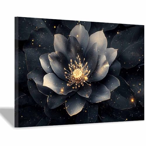 ZUMOOO Fresh Flower Print Wall Art Birthday Party Decor, Mother's