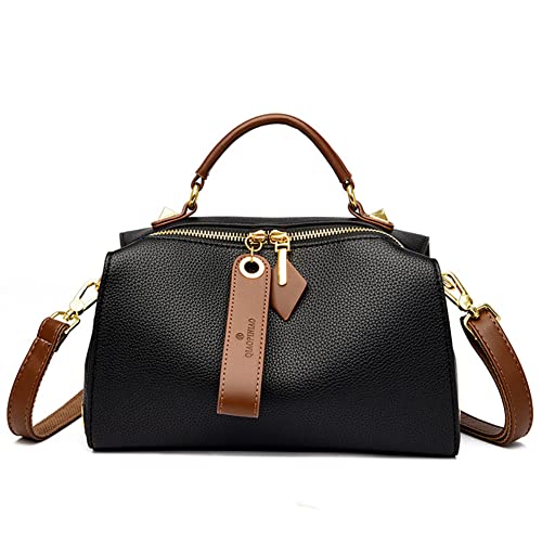 Sac à main en cuir Mn&Sue chic et polyvalent pour femme élégante