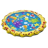 Remarks Japan 噴水マット 100cm 水遊び プール ビニールプール 噴水プール 家庭用 親子遊び 子供用 庭