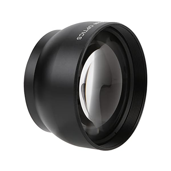 Teleobjektiv, 49 Mm 2.0X High-Definition Super-Teleobjektiv mit 62 Mm Frontgewinde, für Alle Kameraobjektive mit 49 Mm… – Bild 8