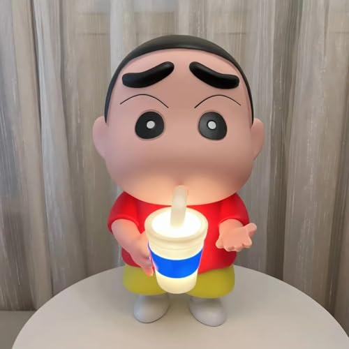 しんちゃん ライト ナイト 野原 しんのすけ タッチライト LED しんちゃん グッズ 同人 ベッドサイドランプ 常夜灯 人気 誕生日 プレゼント 贈り物 非公式 (35cm) [並行輸入品]