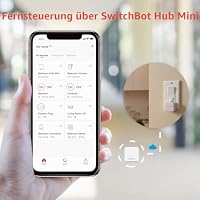 SwitchBot Smart Bluetooth Switch Toggle - Machen Sie Schalter intelligent, App- und Timer-Steuerung, fügen Sie SwitchBot Hub Mini hinzu, um es mit Alexa, Google Home und IFTTT Kompatibel zu Machen – Ansicht 6