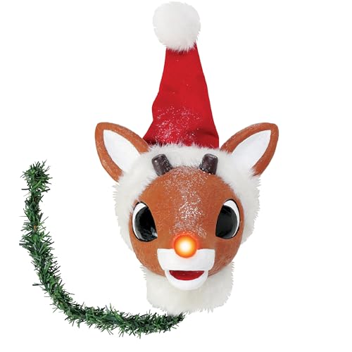 Department 56 Possible Dreams Rudolph The Red-Nosed Reindeer in a Cinch Lit Tree Topper Set, 8 Inch, Multicolor by Department 56 - Image 2