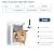 Pet Door for Wall with Secure Aluminum Lock, Steel Frame and Telescoping Tunnel, Double Silicone Flaps Dog Doggy Door and Cat Door Suitable for All Pets, Strong & Durable (Pets Up to 12 Lb) -Small