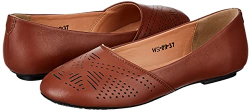 Image of Amazon Brand - Symbol Women Pull On Ballet Flat