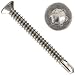 Produktbild OPIOL QUALITY® Bohrschrauben mit Senkkopf Form O"TORX" DIN 7504 / ISO 15482 4,8x45 mm aus Edelstahl A2 V2A (20 Stück) Innensechsrund TX Senkkopf-Schrauben Blechschrauben