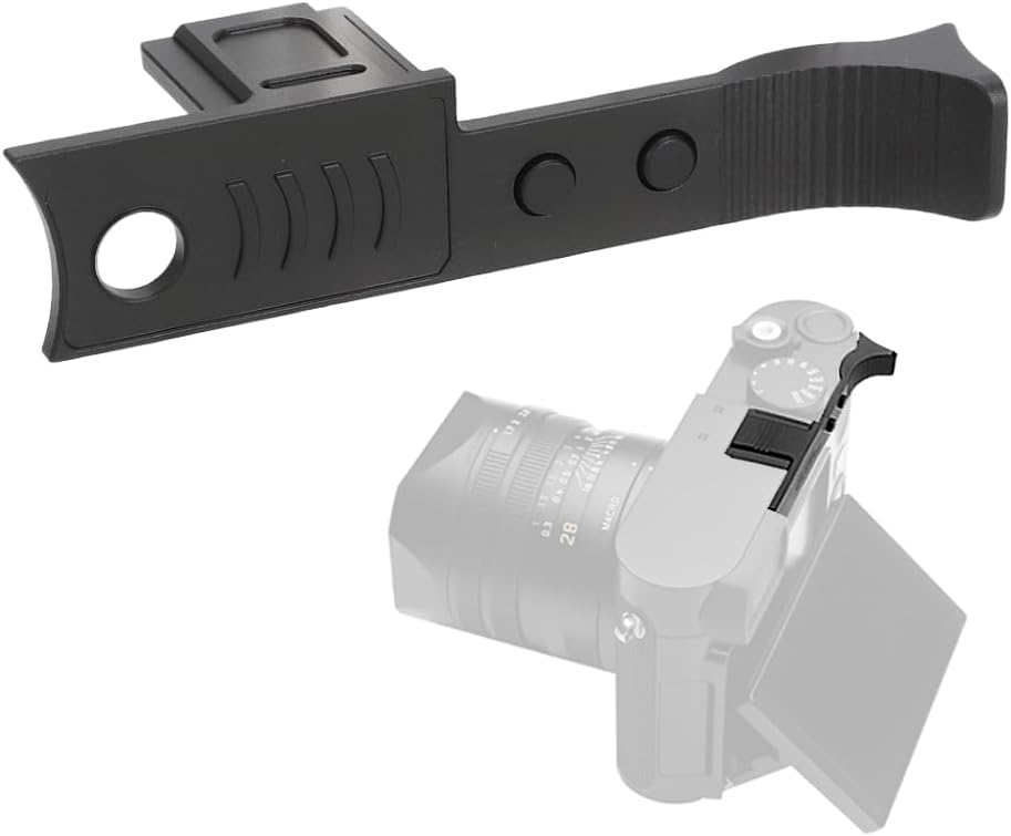 for Leica Q3 Thumb Grip Camera Thumb Support Grip Aluminum Handgrip with Protective Film - Image 5