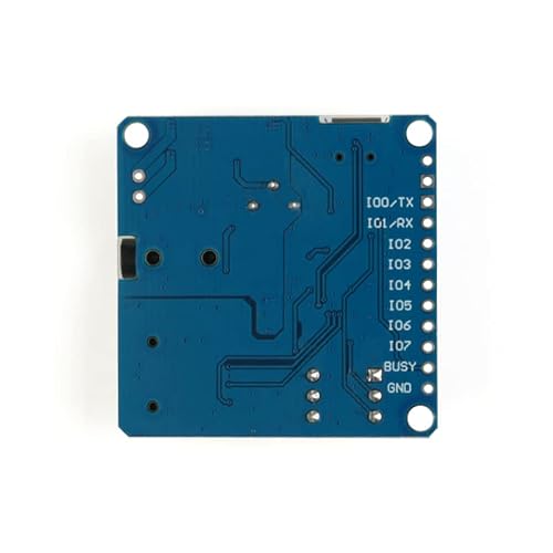 JESSINIE DY-SV5W Voice Playback Module MP3 Player Music Voice Board IO Trigger UART Serial Adapter Control Playback Module Sound Board Micro USB I/O Broadcast Function Amplifier Board Support 32G Card - Thumbnail 4