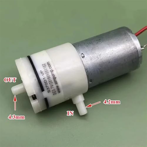 Motor DC 3V 3.7V Mini Bomba de Vacío y Succión miniatura 6