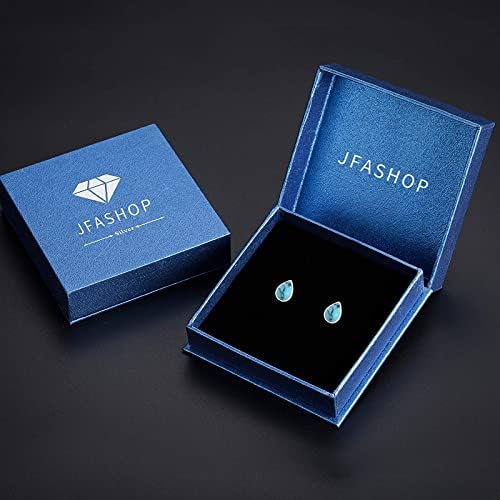 Turquoise Earrings 925 Sterling Silver Stud Earrings Turquoise for Women Small Earrings Turquoise Jewellery for Girls Children