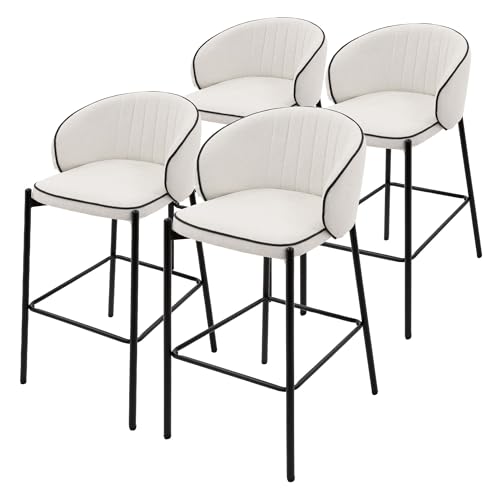 ML Design 4x Taburetes de Bar