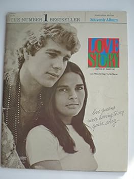 F8091a Piano/Vocal Edition Souvenir Album LOVE STORY Composed by Francis Lai Lyric "wher do i begin" by Carl Sigman