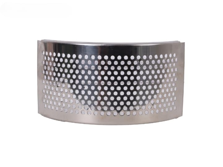 Stainless Steel for Domestic Flour Mill Atta Chakki Spare Part Durable Grinding Jali Fine Mesh Sieve Plate for Wheat Multi Grain Grinding Ahmedabad S.S - 1 H.P (Jali Number - 6)