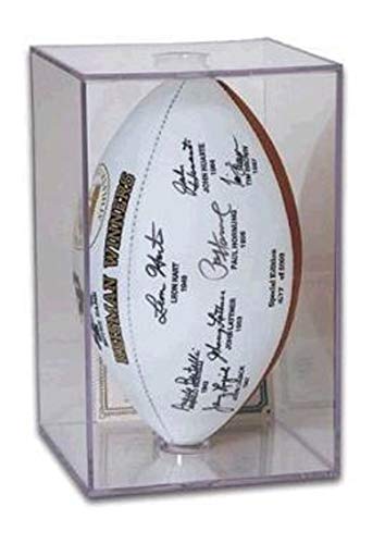 Econosafe Acrylic Football Display Case Cube Holder