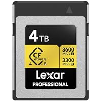 4TB Lexar Gold Series Professional CFexpress 4.0 Type-B Memory Card