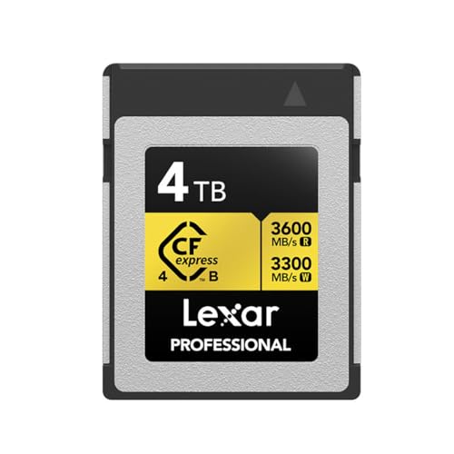 Lexar Gold Series Professional CFexpress 4.0 Type-B - 4TB�A�J�[�h�B