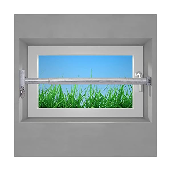 Fenstersicherung Sicherungsstange Türsicherung Einbruchschutz 1Fach 1000-1700mm