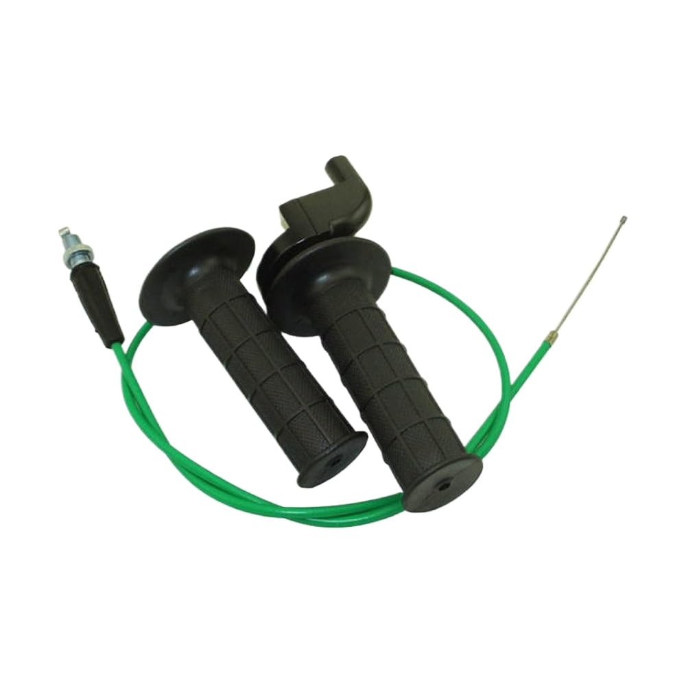 Bmdtepwmy Green Twist Throttle Hand Grips Compatible With 110Cc 125Cc 140Cc 150Cc 160Cc Crf50 Ssr Bse Ssr Ycf Pit Bike(Green)