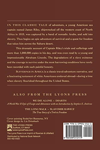 Sufferings In Africa: The Astonishing Account Of A New England Sea Captain Enslaved By North African Arabs #TOP1