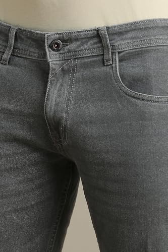 Image of Peter England Men's Skinny Fit Jeans | Denim | Casual Wear | Stylish Bottoms