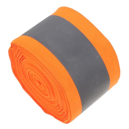 Artibetter Orange Sew on Reflective Strip for Vests and Jackets 5 Meters