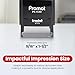 Promot Paid Stamp Self Inking - for Office, Accounts Payable Stamp - Rubber Stamps for Retail Use, Red Ink, Self Inking for Business Supplies, Paid Stamper