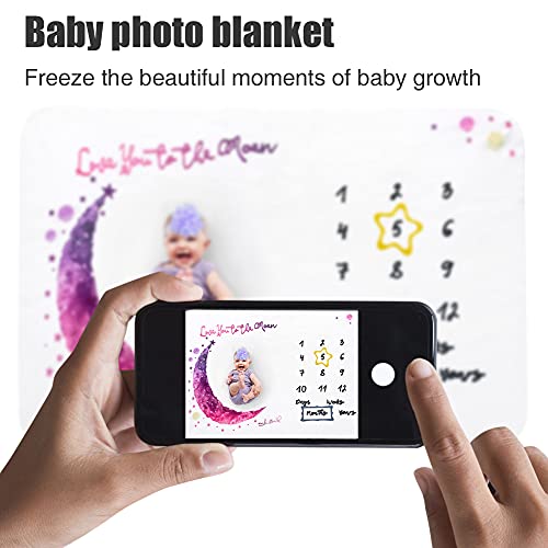 Monthly Mileston, coperta per neonati, per