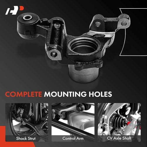 A-Premium Rear Right Suspension Steering Knuckle Compatible with Subaru Forester 2001-2007, Impreza 2001-2007, Passenger Side by A-Premium - Image 7