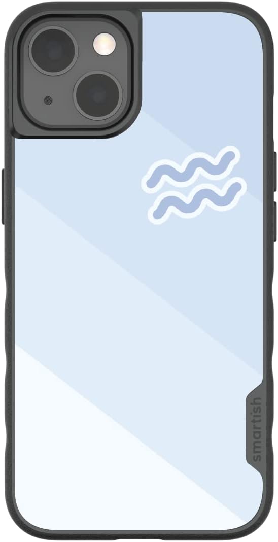 Smartish - Aquarius - iPhone 13 Slim Case - Gripmunk [Lightweight + Protective] Thin Cover - Fits iPhone 13