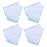 Baluue 14blätter Monatsbudgetplaner-papier Ring-ordner mit Wochenplaner und Budgetplaner-einlagen Buch