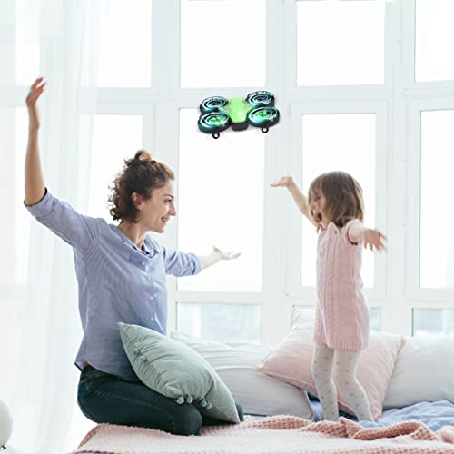 Mini Drone For Kids And Beginners, Remote Control Helicopter Quadcopter With 3 Modular Batteries, Headless Mode, Auto Hovering, 3 Speed Modes, Indoor Rc Pocket Plane Gift For Boys And Girls, Green #TOP6