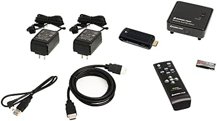 IOGEAR HDMI Wireless Transmitter & Receiver - Full HD 1080p - Up To 30ft - 5.1 Digital Audio - Plug & Play - Wirelessly Connect Laptop - Game Console - HDTV - Projector - GWHD11