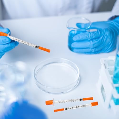 20 Stück 1ml /cc Kunststoff Mehrzweck-Messwerkzeuge Plastiktube Spritzen Einzeln verpackt (20)