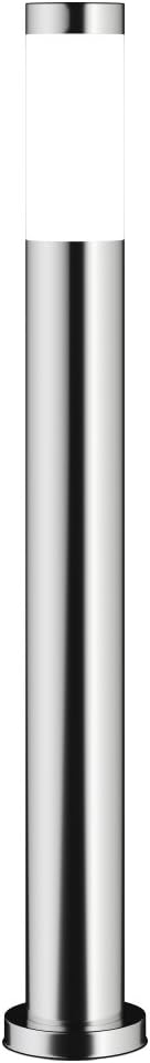 SolarCentre® Durham XT Solar Powered Outdoor Post Bollard Light Silver SolarCentre® Durham XT Solar Powered Outdoor Post Bollard Light Silver
