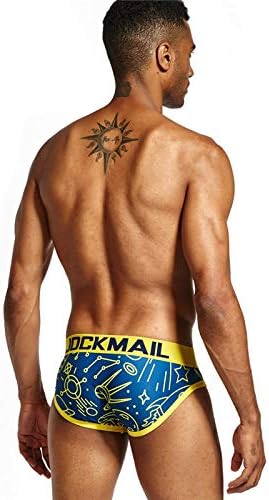 JOCKMAIL Men's Underwear Briefs Playful Printed briefs Ice Silk Sexy Low Waist Underwear - Image 7