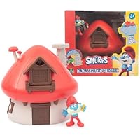 PITUFOS The Smurfs Magic Key Playset Papa House, Casita con