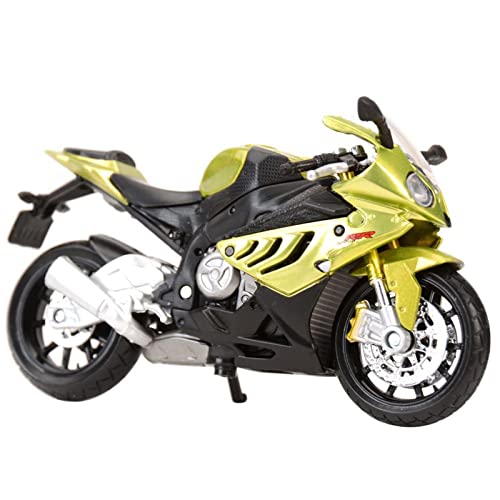 Modelo BMW S1000RR 1:18, vehículo estático decorativo para vitrina y oficina