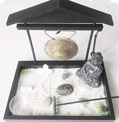 Make you own Buddha Zen mystic garden ornament kit - great fun gift idea! (with either a grey or black base)