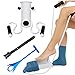 Produktbild Anziehhilfe für Socken Languo Sockenanzieher Sockenanziehhilfe Nach Hüftoperation Strumpfanziehhilfe für Senioren, Schuh Anziehhilfe