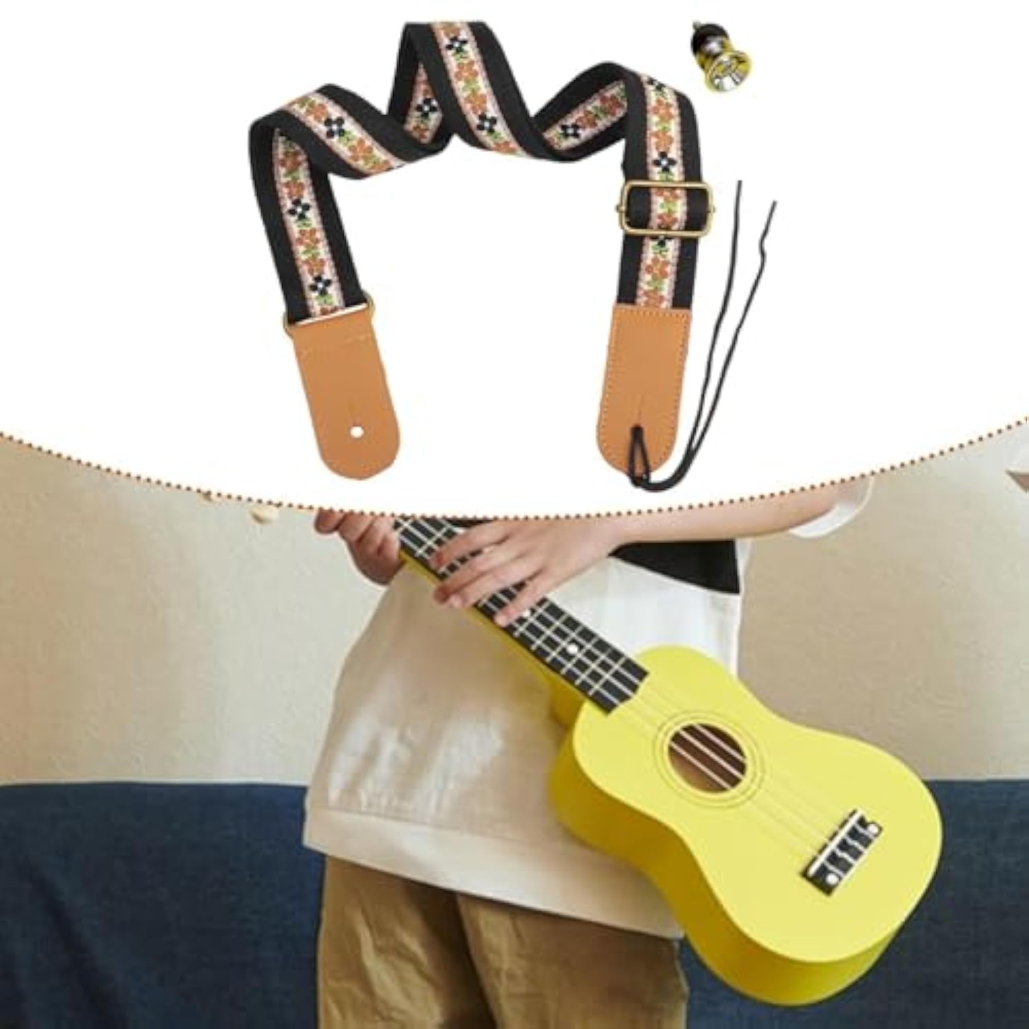 Universal Ukulele Strap for 4 String Instruments