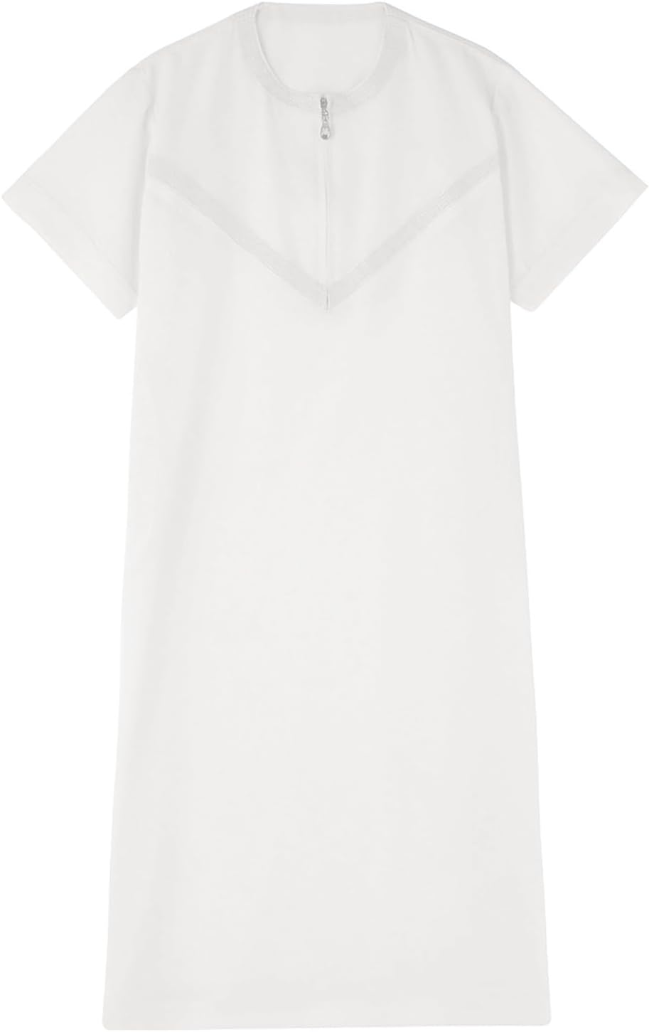 Kids Boys Muslim Thobe Short Sleeve Islamic Kaftan Long Dress Ramadan Dubai 𝐑obe Islamic Arabic Thobe Prayer Outfits