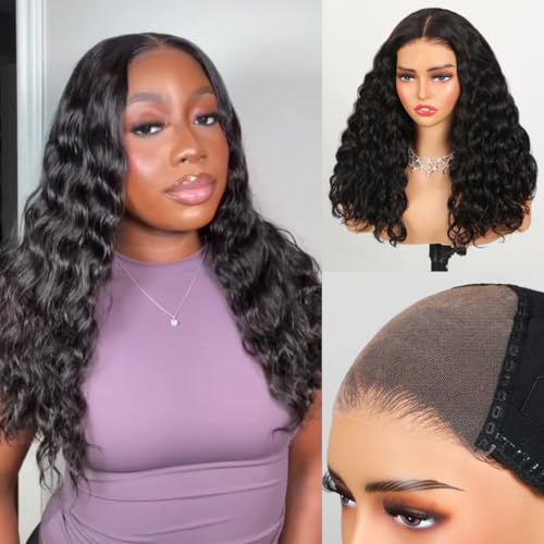 Arabella 18" 5x6 Ocean Wave Glueless Human Hair Wig